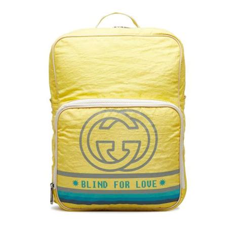 gucci blind for love backpack|blind for love gucci scarf.